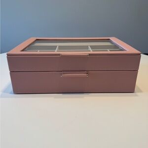 WOLF Pink Jewelry Organizer Box